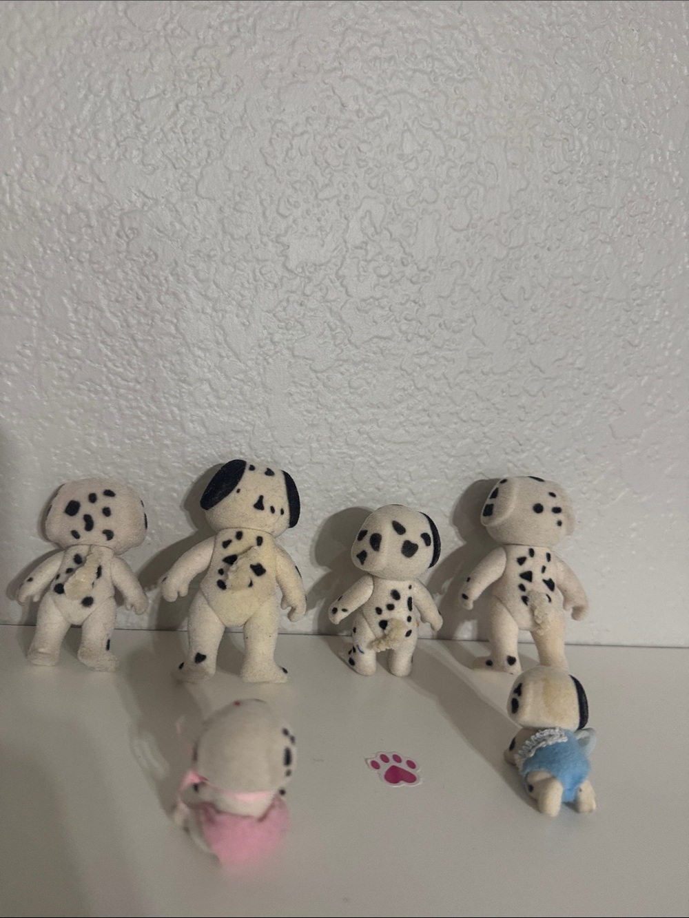 Vintage Rare Calico Critters- Dalmatian Dogs lot of 6 piece - Picture 3 of 4
